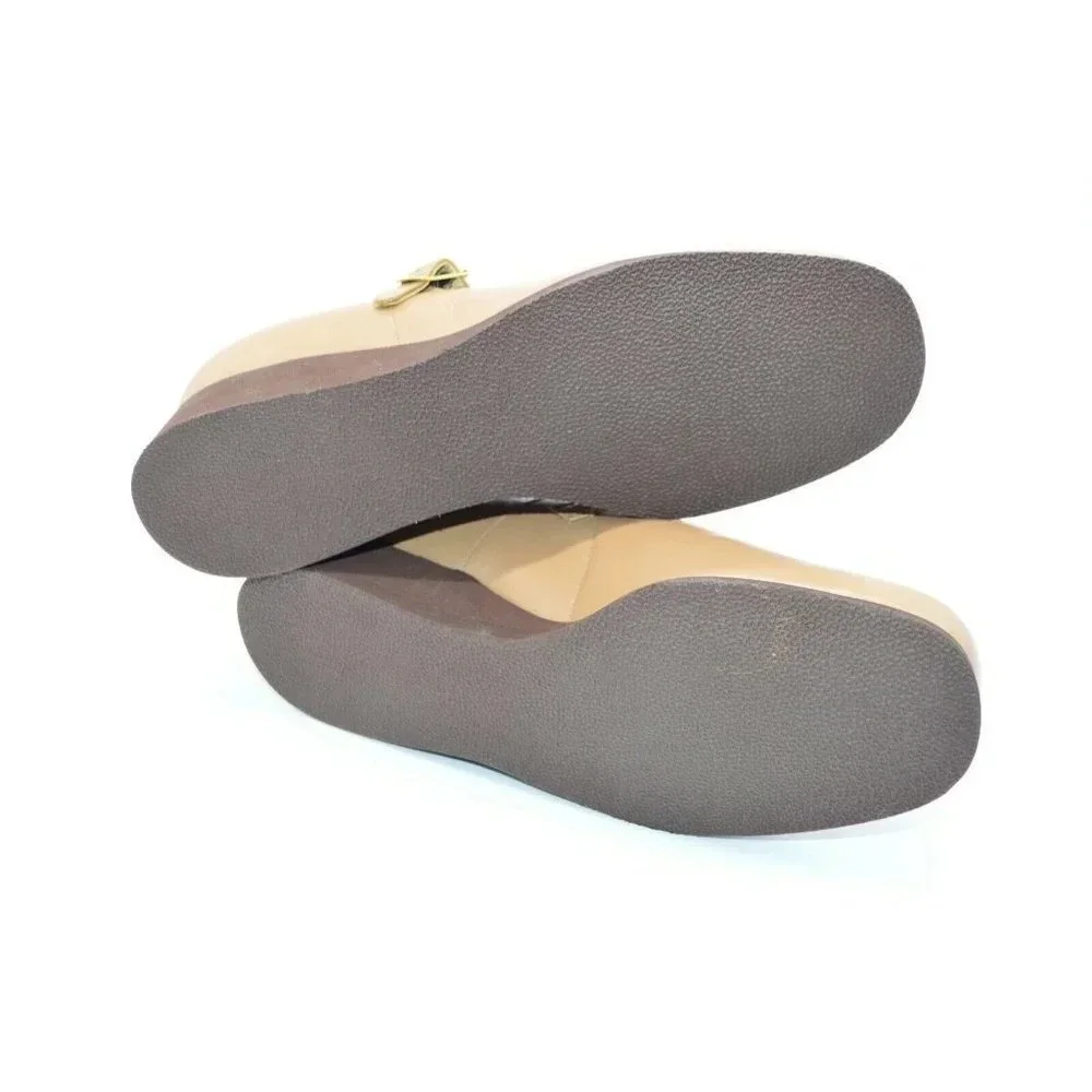 P. W. Minor Orthopedic Beige Mary Jane 6 B Medium